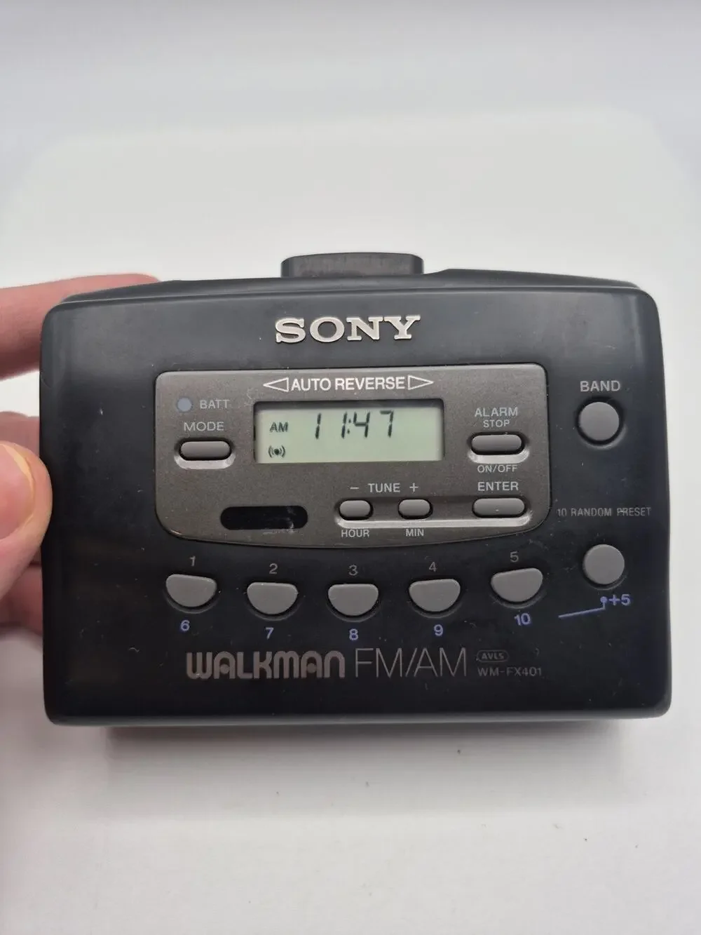 Vintage Sony Walkman WM-FX401 AM/FM Radio and Cassette Player For Parts/Repair